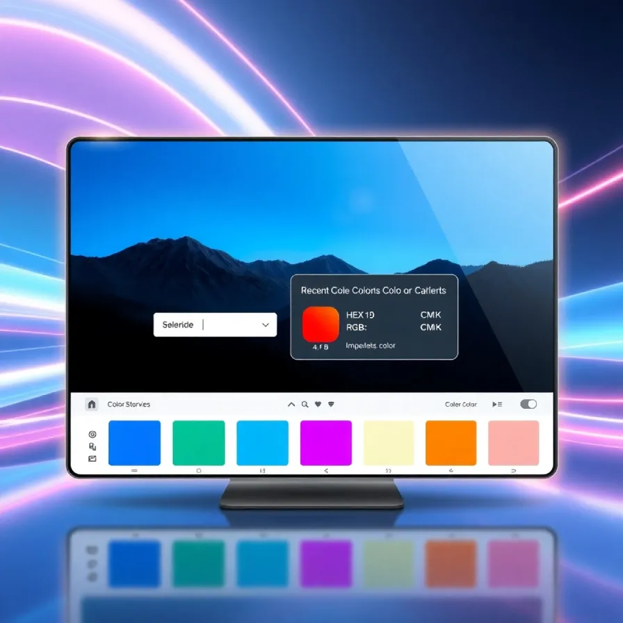 Image Color Picker web tool