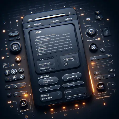 Add Lines to Text