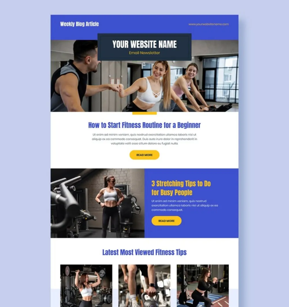 Newsletter & Promotional Emails