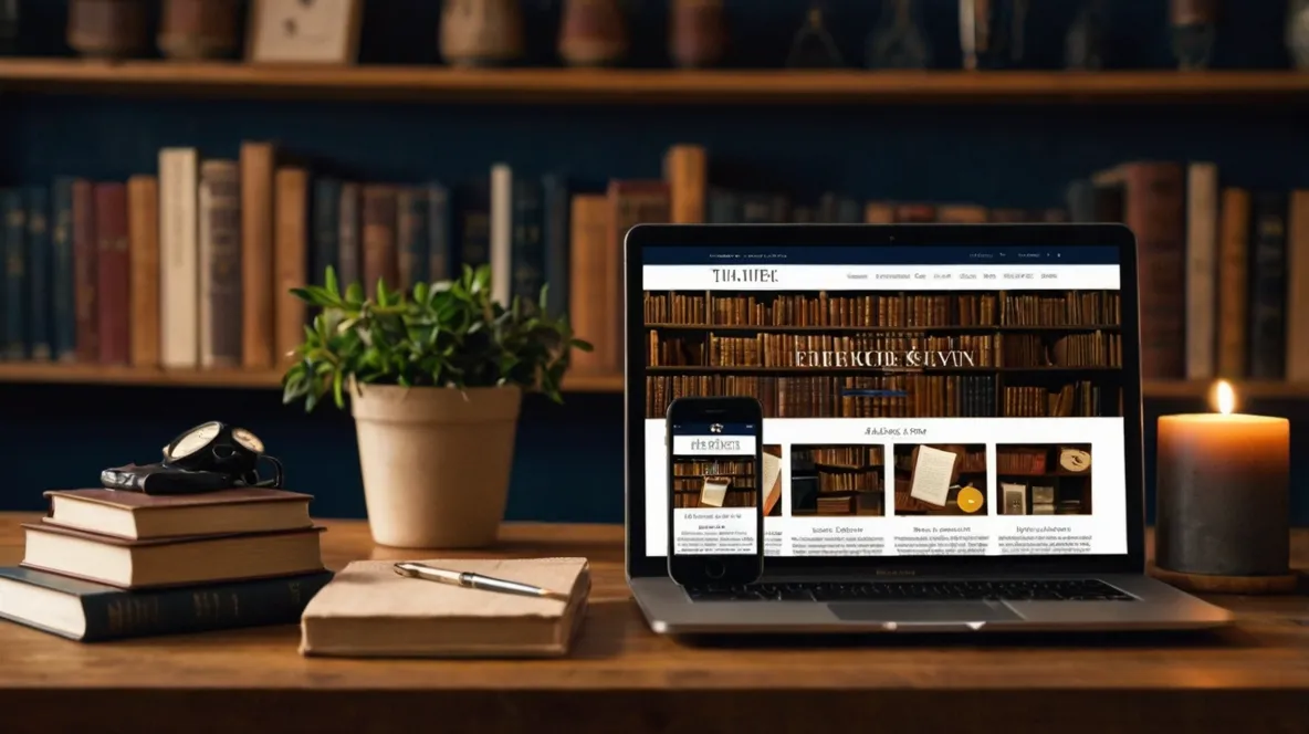 Book Website Design A Comprehensive Guide for Authors and
