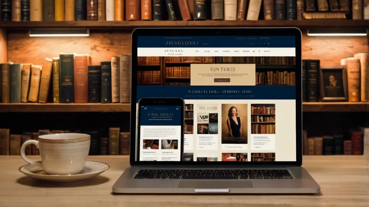 Book Website Design A Comprehensive Guide for Authors and Publishers