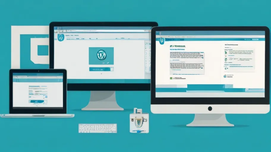 Comparison of a static HTML site and its live WordPress version converted using a free tool