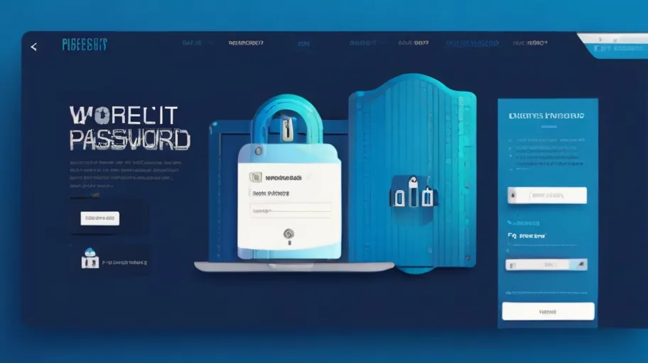 WordPress login screen showing password recovery option for lost passwords