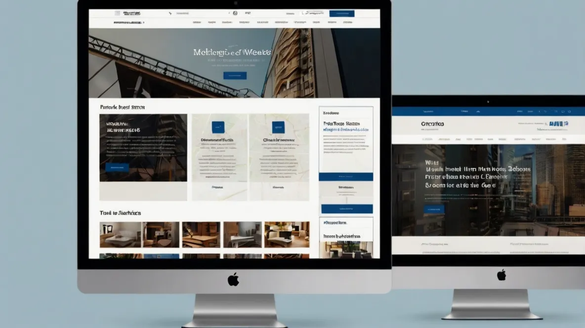 multipage website template