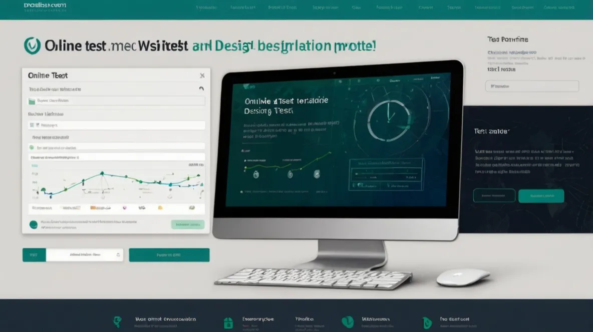 Online Test Website Design