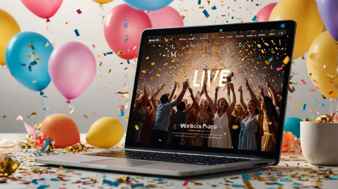 website launch announcement